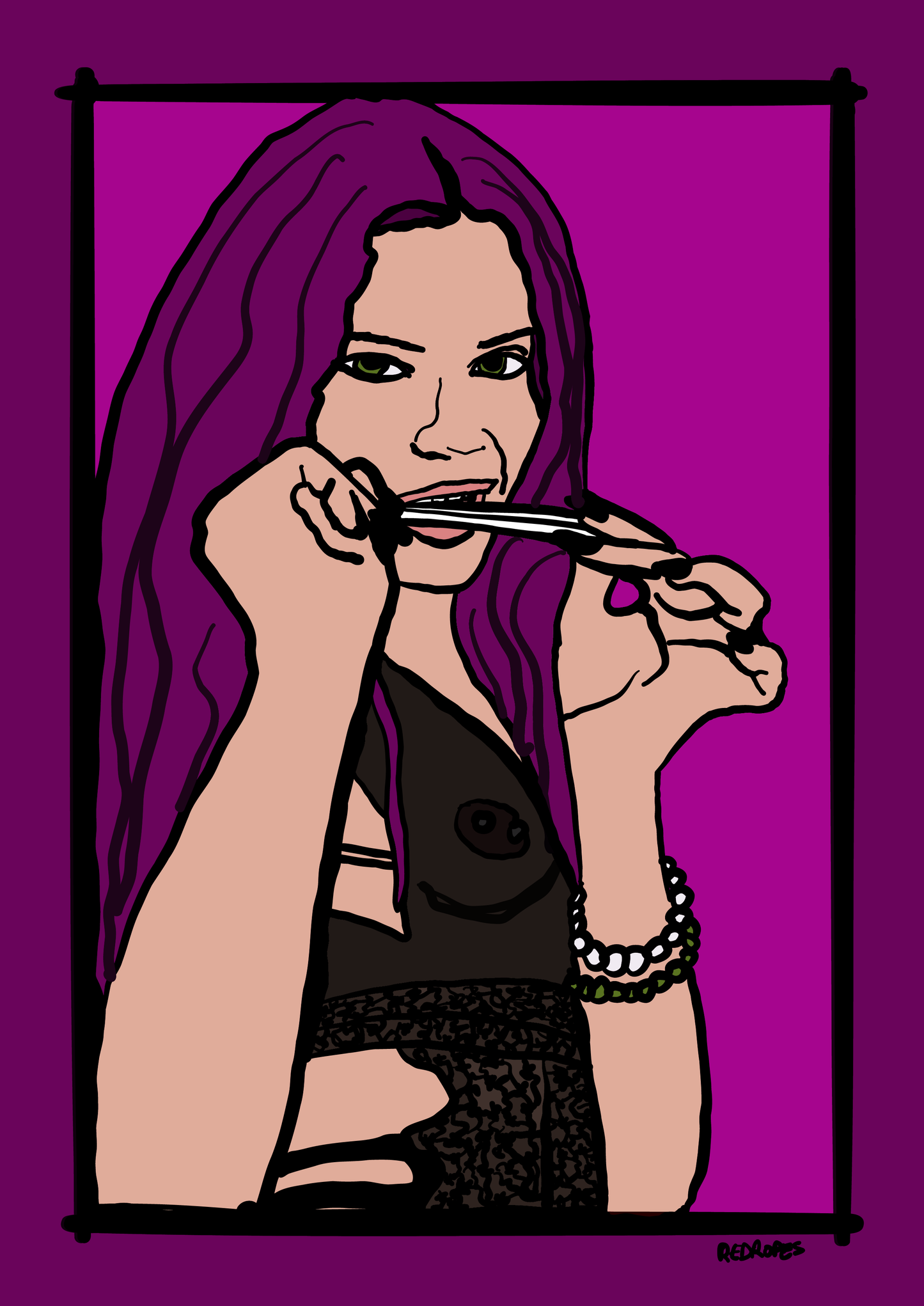 Poster Sexy Stoners - Purple Trainwreck