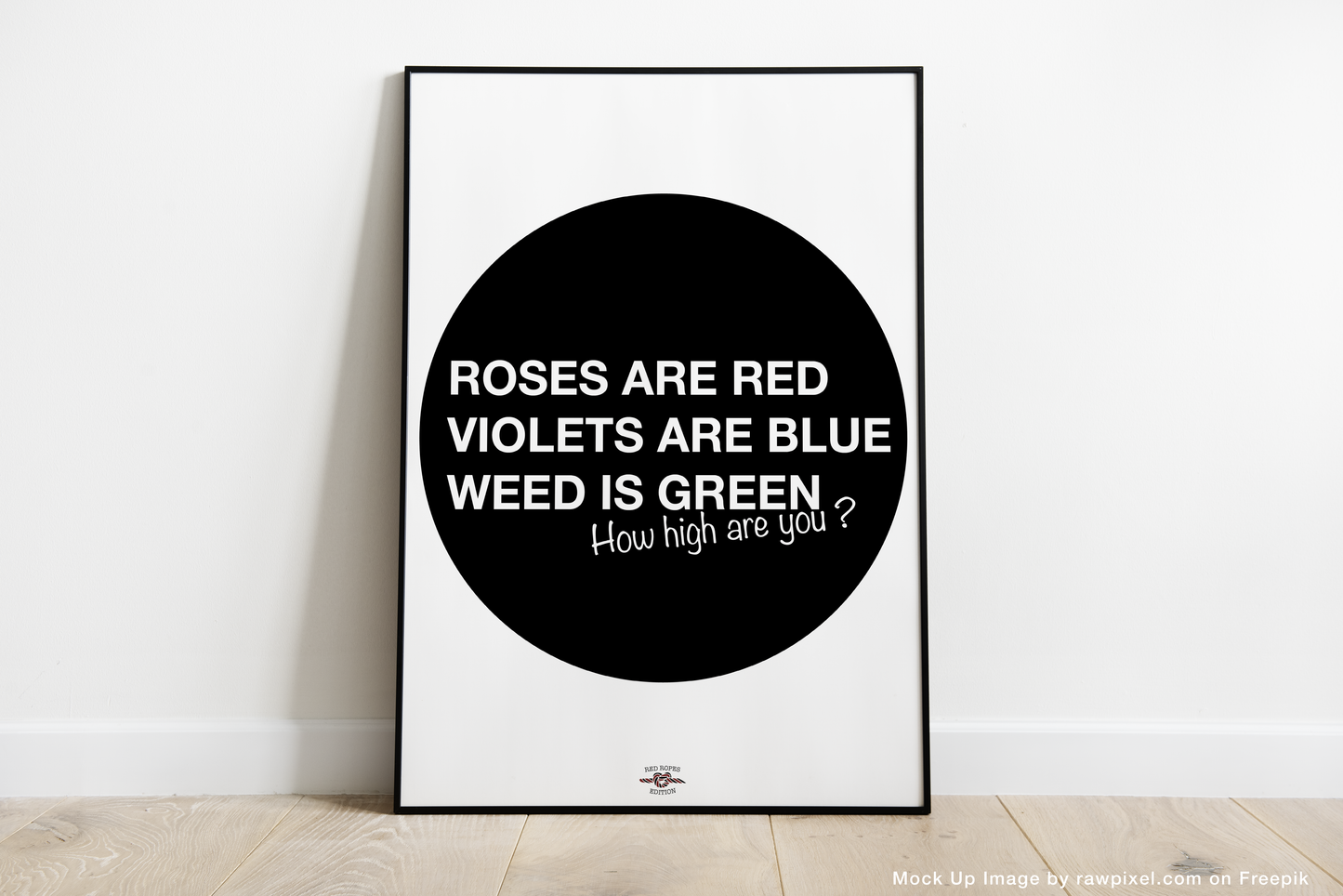 Poster Roses Are Red