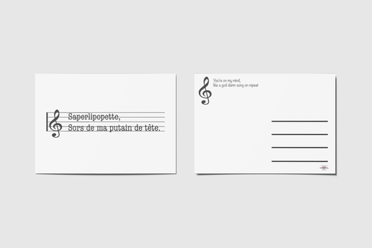 Carte Saperlipopette